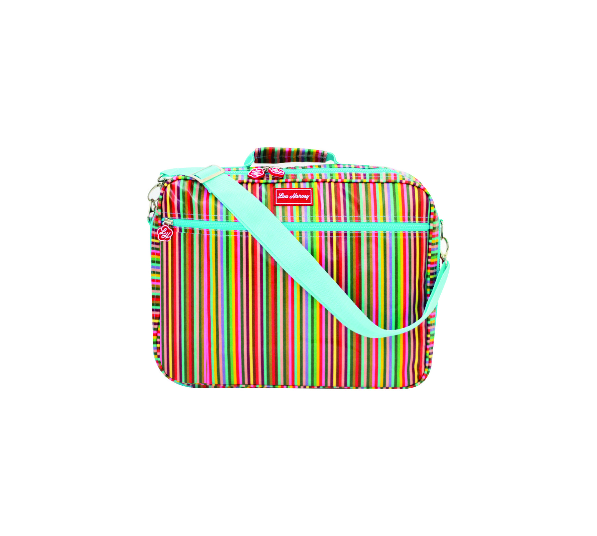 Versace Stripe Laptop Bag - Lou Harvey