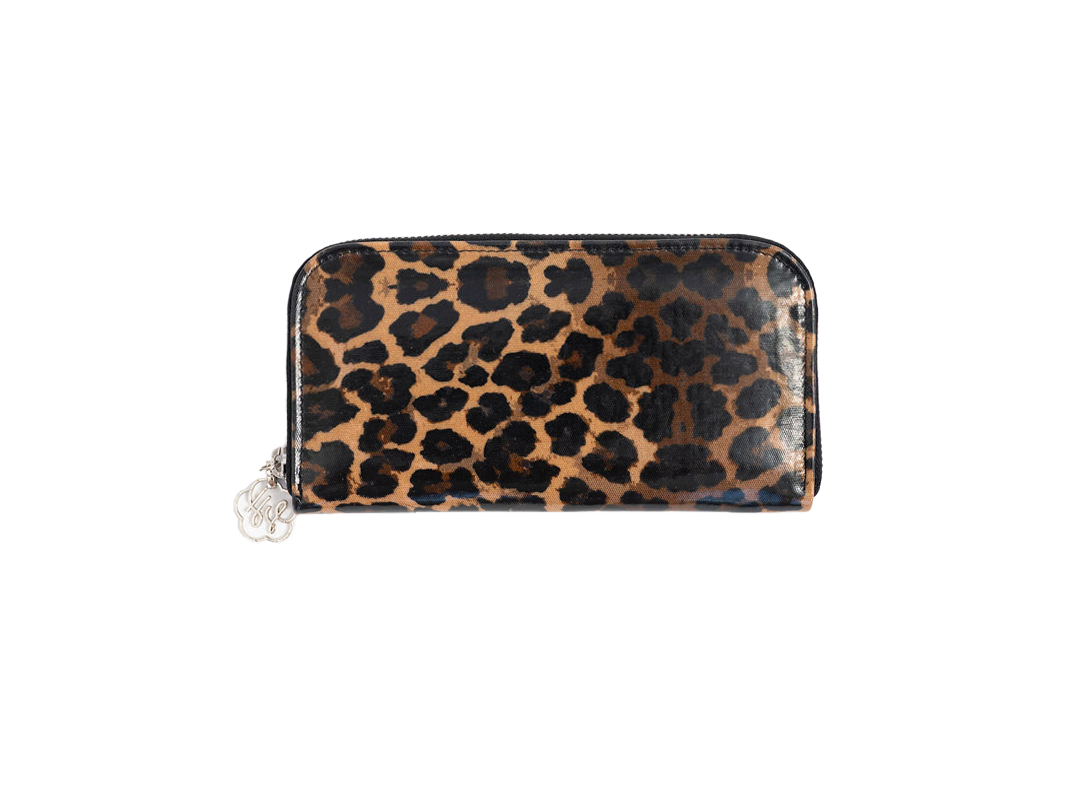 Lou Leopard Zip Wallet - Lou Harvey