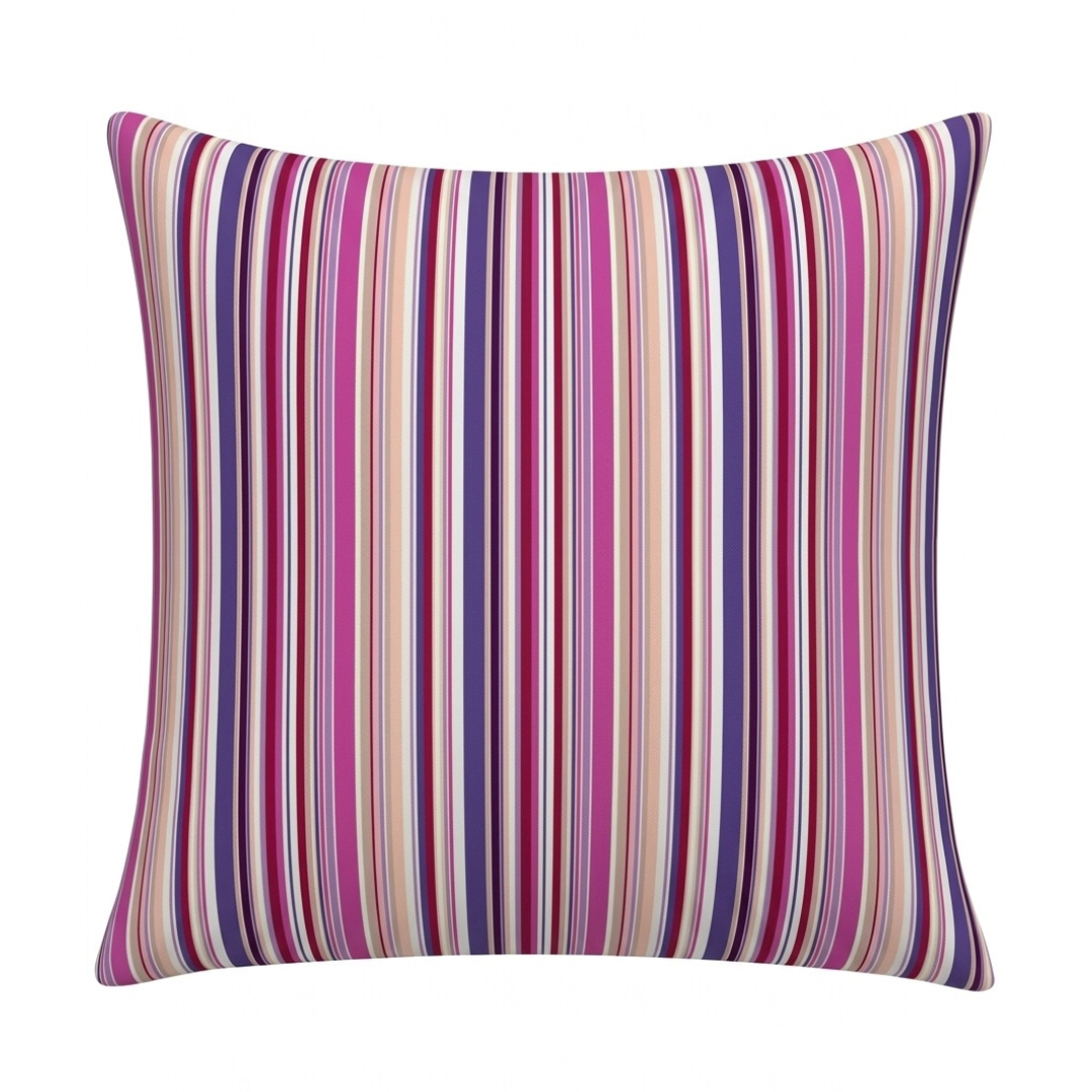 Scatter Cushion - Retro Stripe Purple