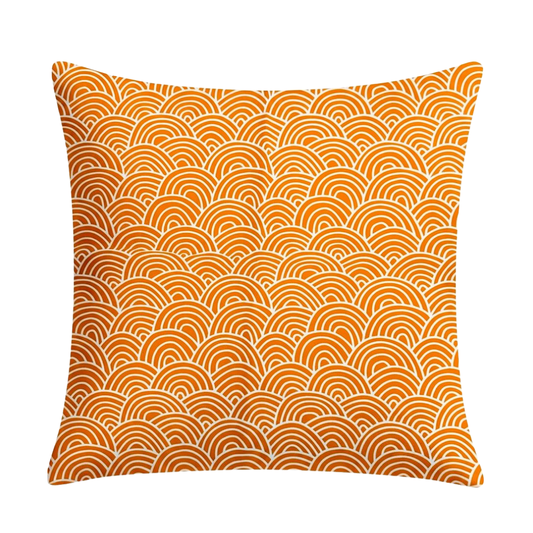 Scatter Cushion - Wave Orange